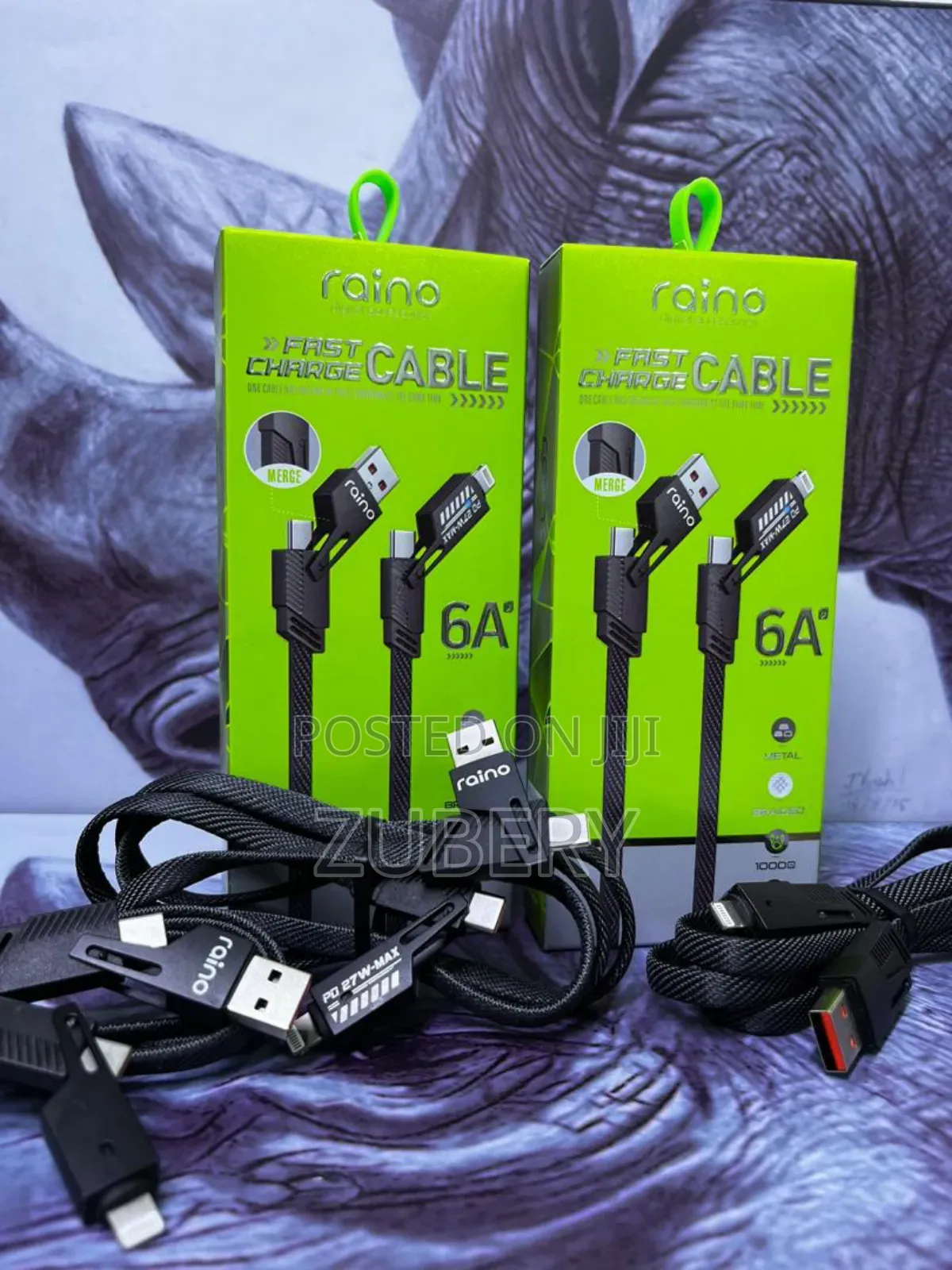 Raino Fast Charger Cables