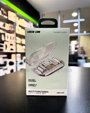 Green Lion Multi Functional Data Cable Set 65w Fast 6in1 Kit Portable