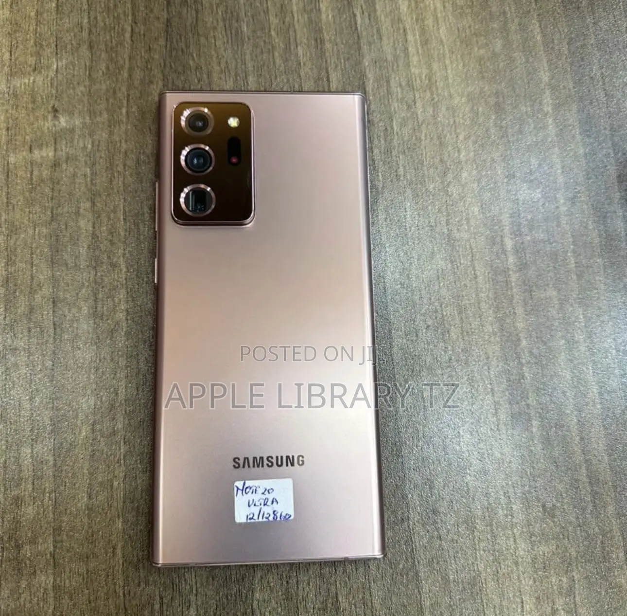 Samsung Galaxy Note 20 Ultra 5G 256 GB Rose Gold