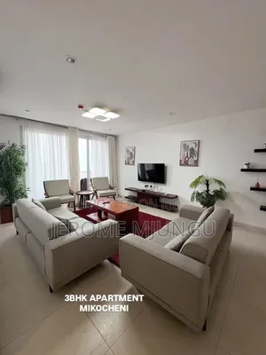 Furnished 3bdrm Apartment in Mikocheni for rent