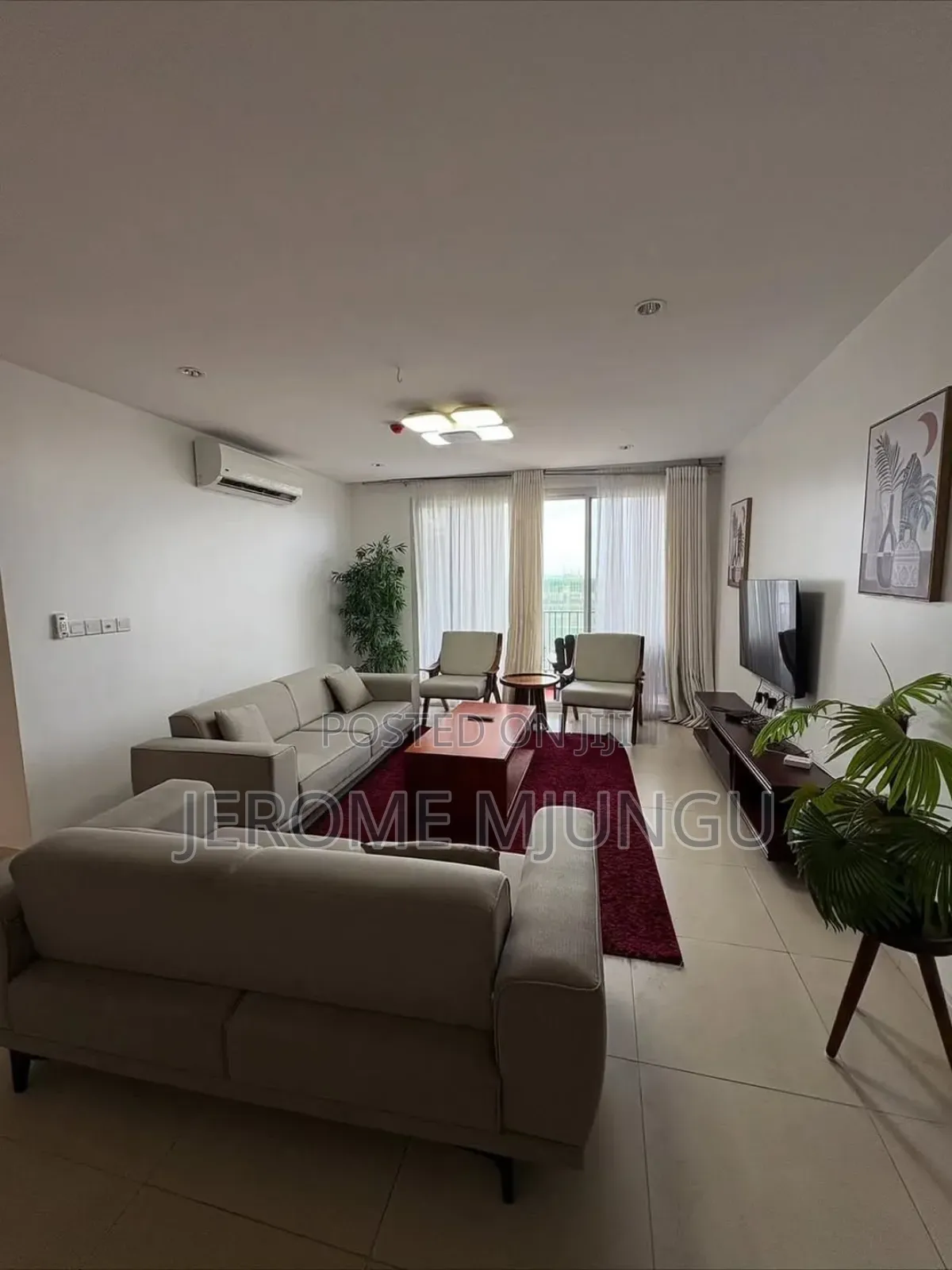 Furnished 3bdrm Apartment in Mikocheni for rent