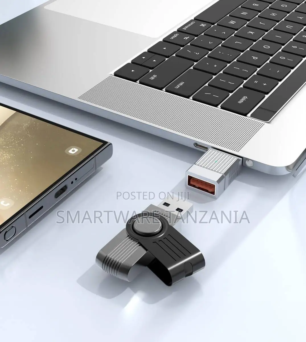 Green Lion Otg Adapter Usb-a To Usb-c 10 Gbps Data Transfer Pd 120w