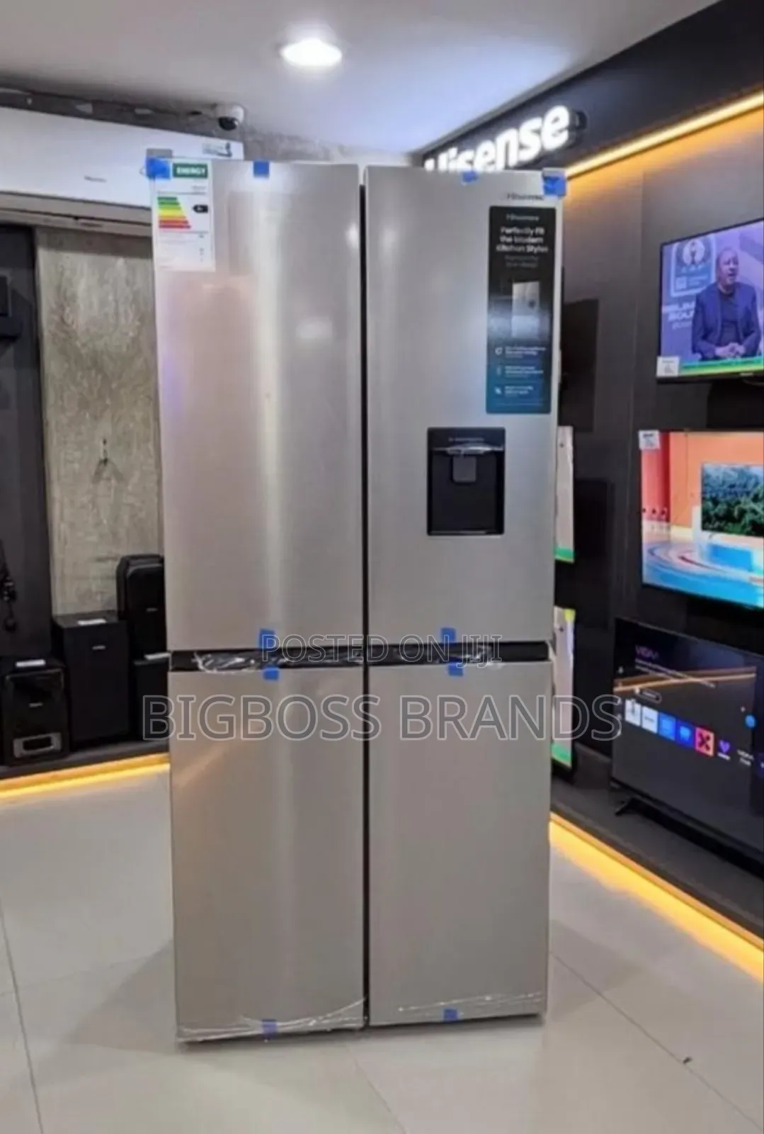 Hisense Fridge 393 Liters (H525fi-Wd)