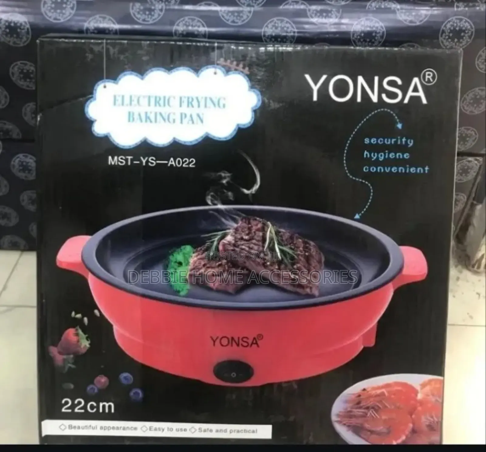 Yonsa Electric Frying Baking Pan.