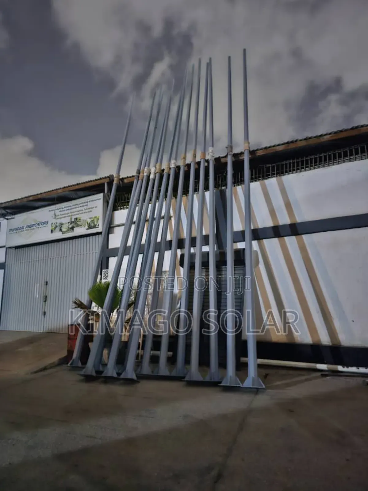Heavyduty 9m Pole Rust Resistant and Custom Built