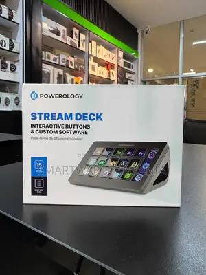 Powerology Stream Deck 15 Keys Interactive Buttons Custom Software