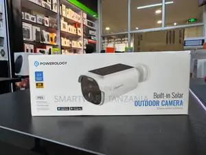 Powerology Solar Outdoor Camera 6500mah Night Vision Pp074