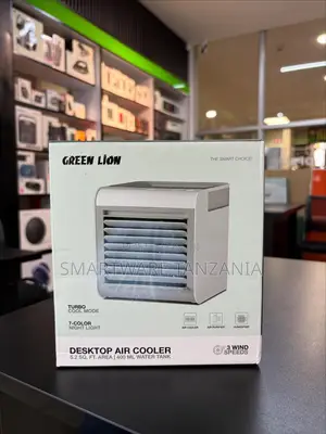Green Lion Desktop Air Cooler 3 Speed Humidifier Purifier 400ml