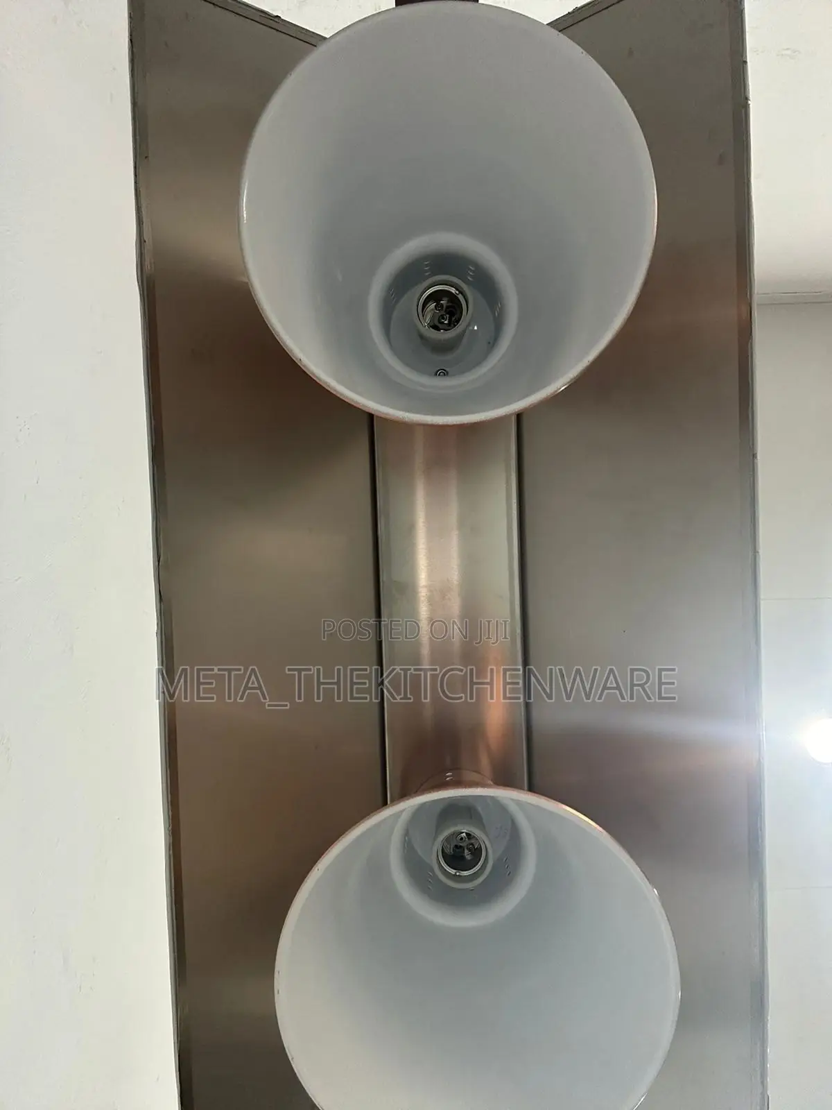 Commercial 2 Tanks Station Heat Lamps Food Warmer