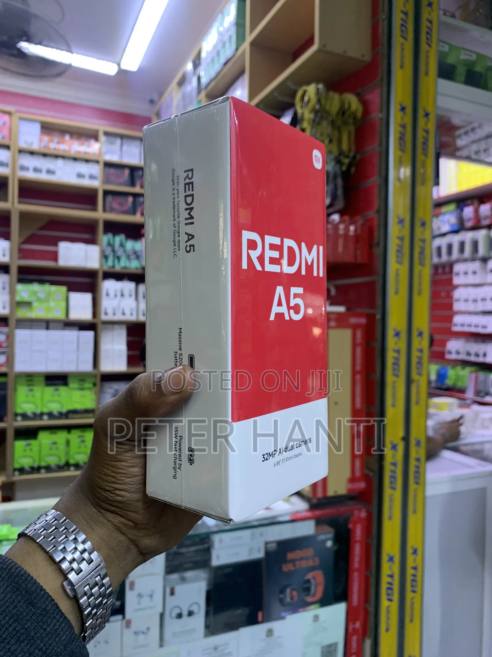 New Xiaomi Redmi A5 4G 128 GB Black