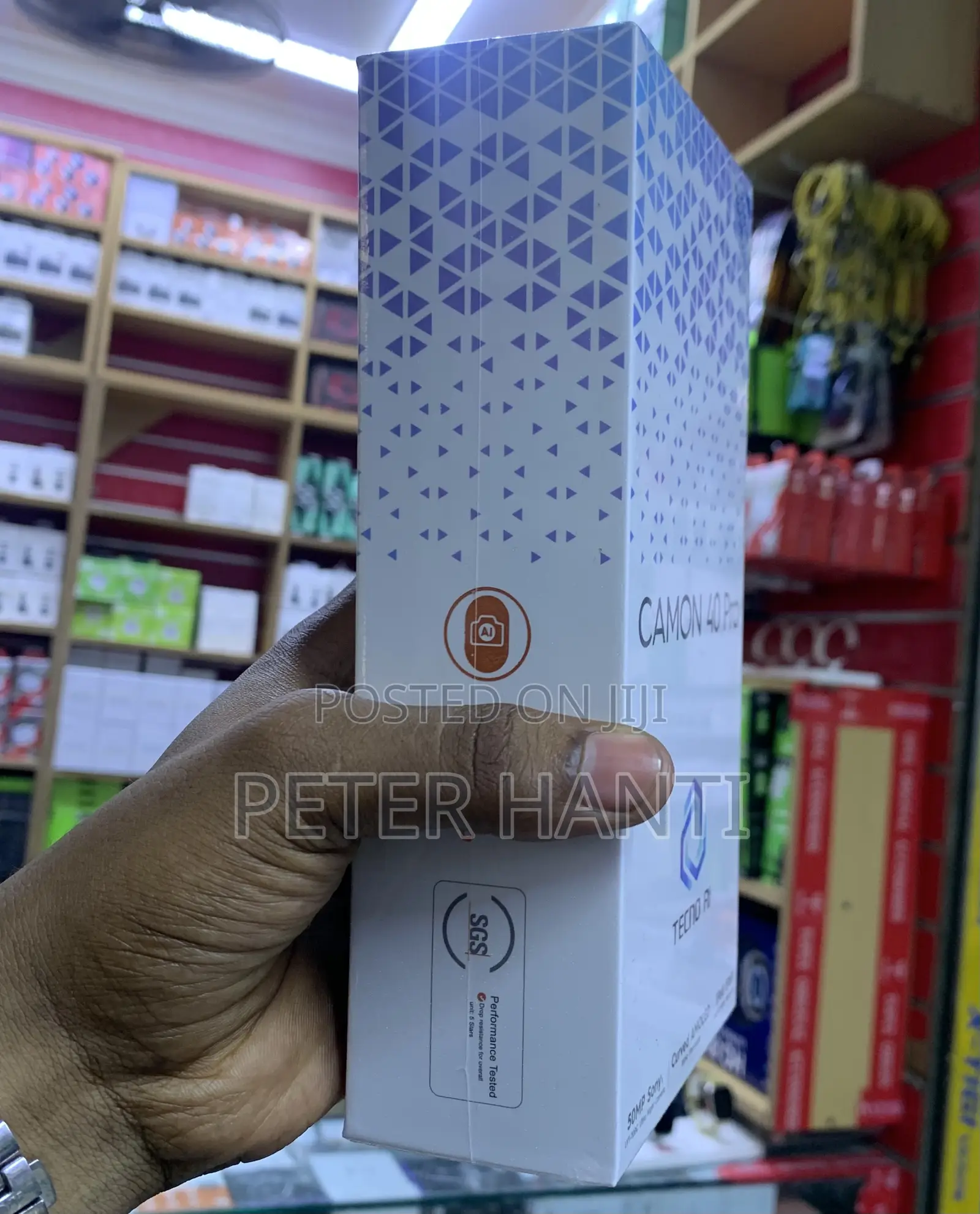 New Tecno Camon 40 Pro 256 GB Black