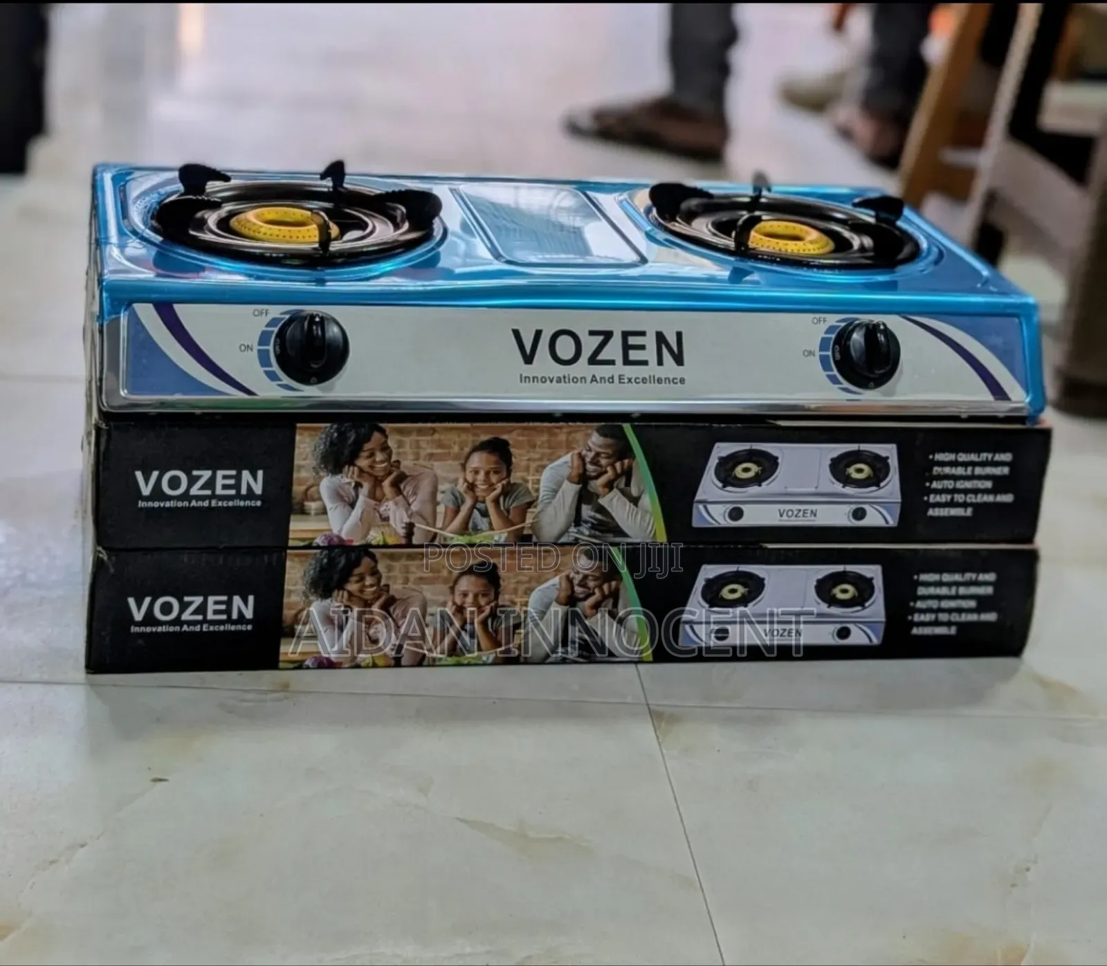 Vozen Gas Cooker 2plates