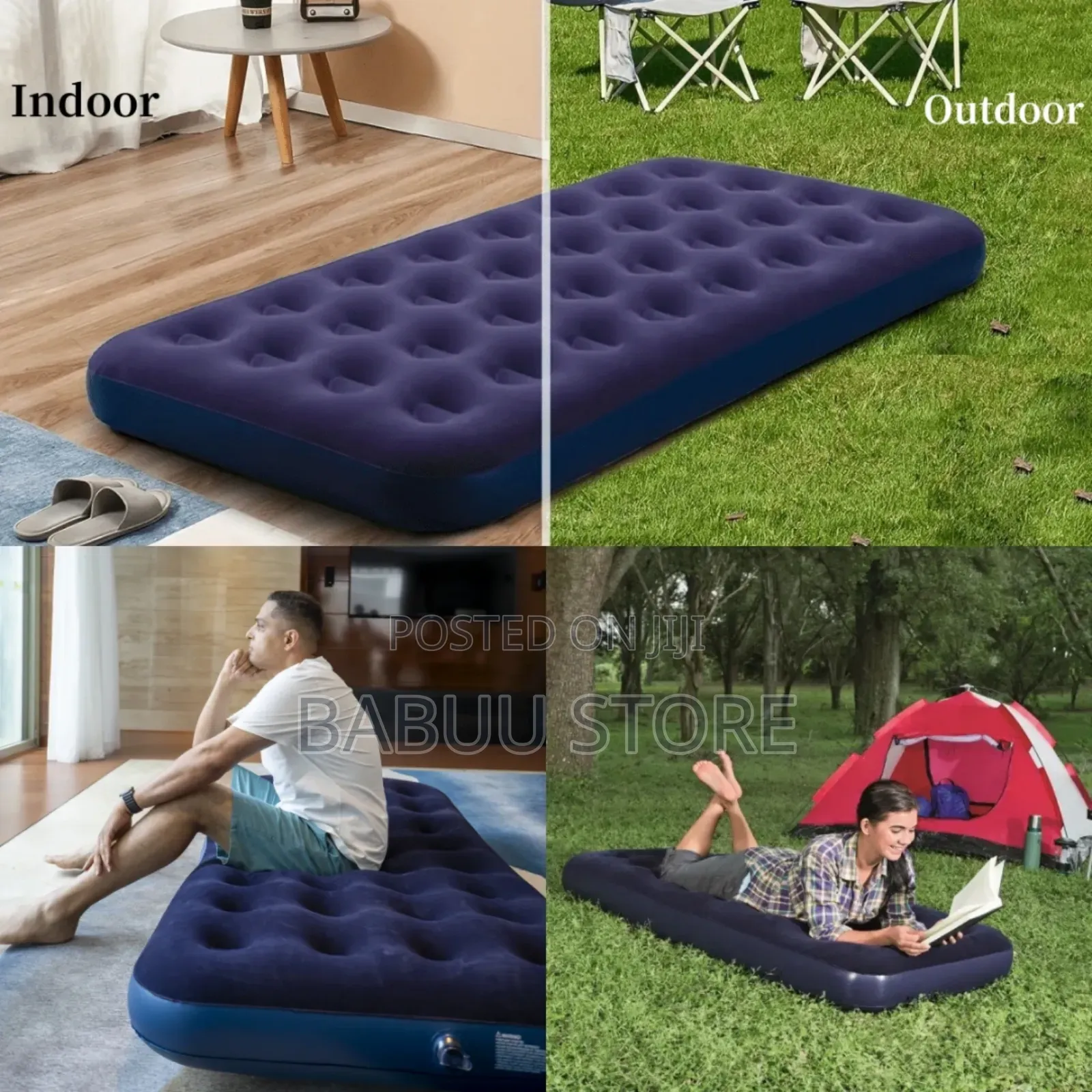 Air Bed for Camping Ni Nzuri Sana