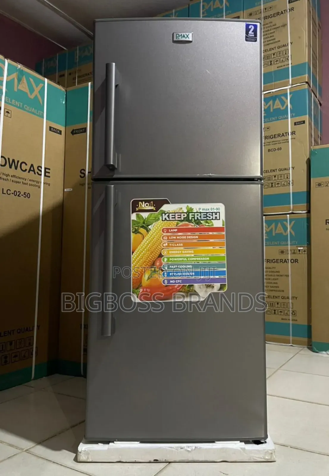 Pmax Refregirator 180 Liters