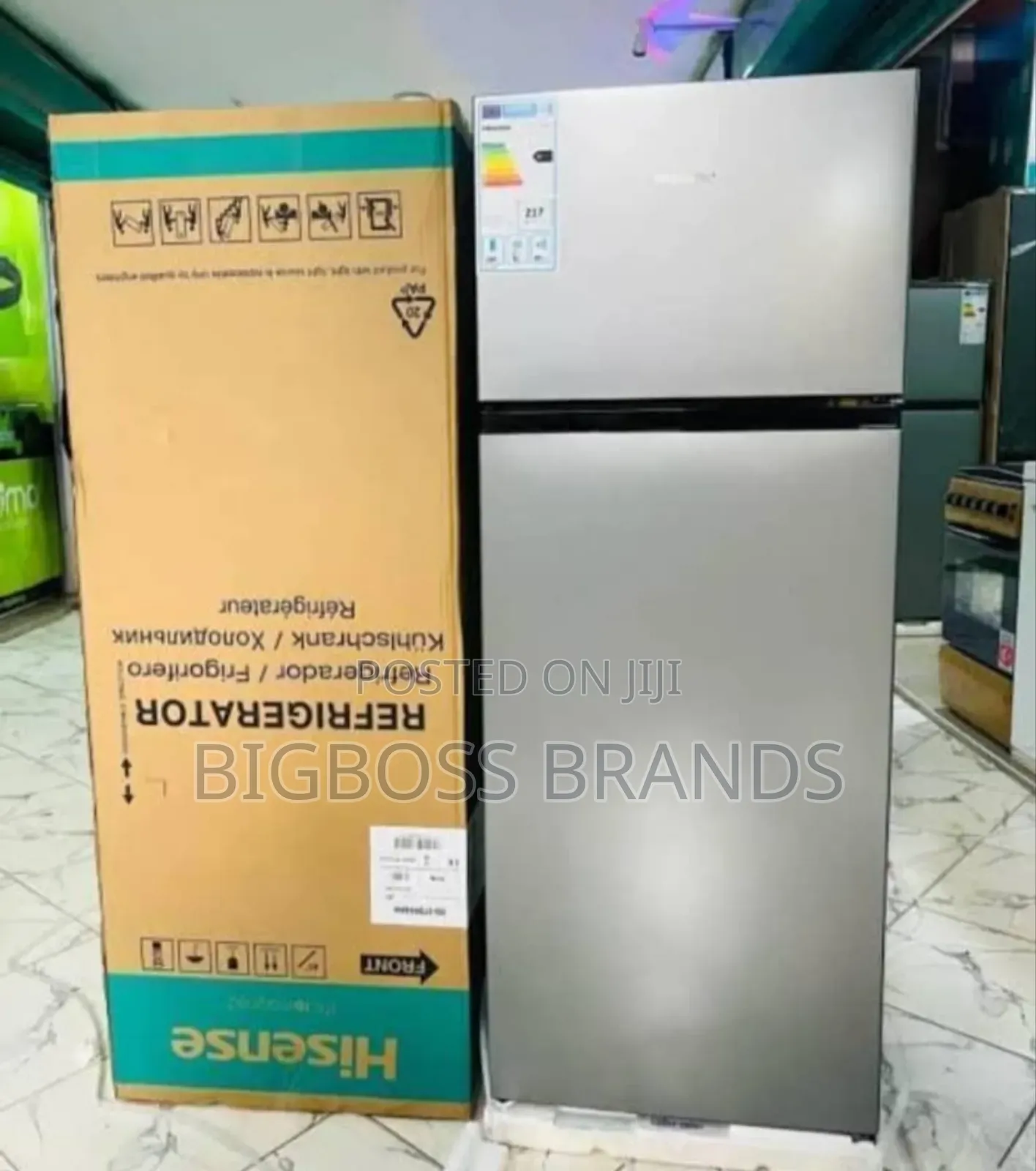 Hisense Fridge 205 Liters [Rd 27]