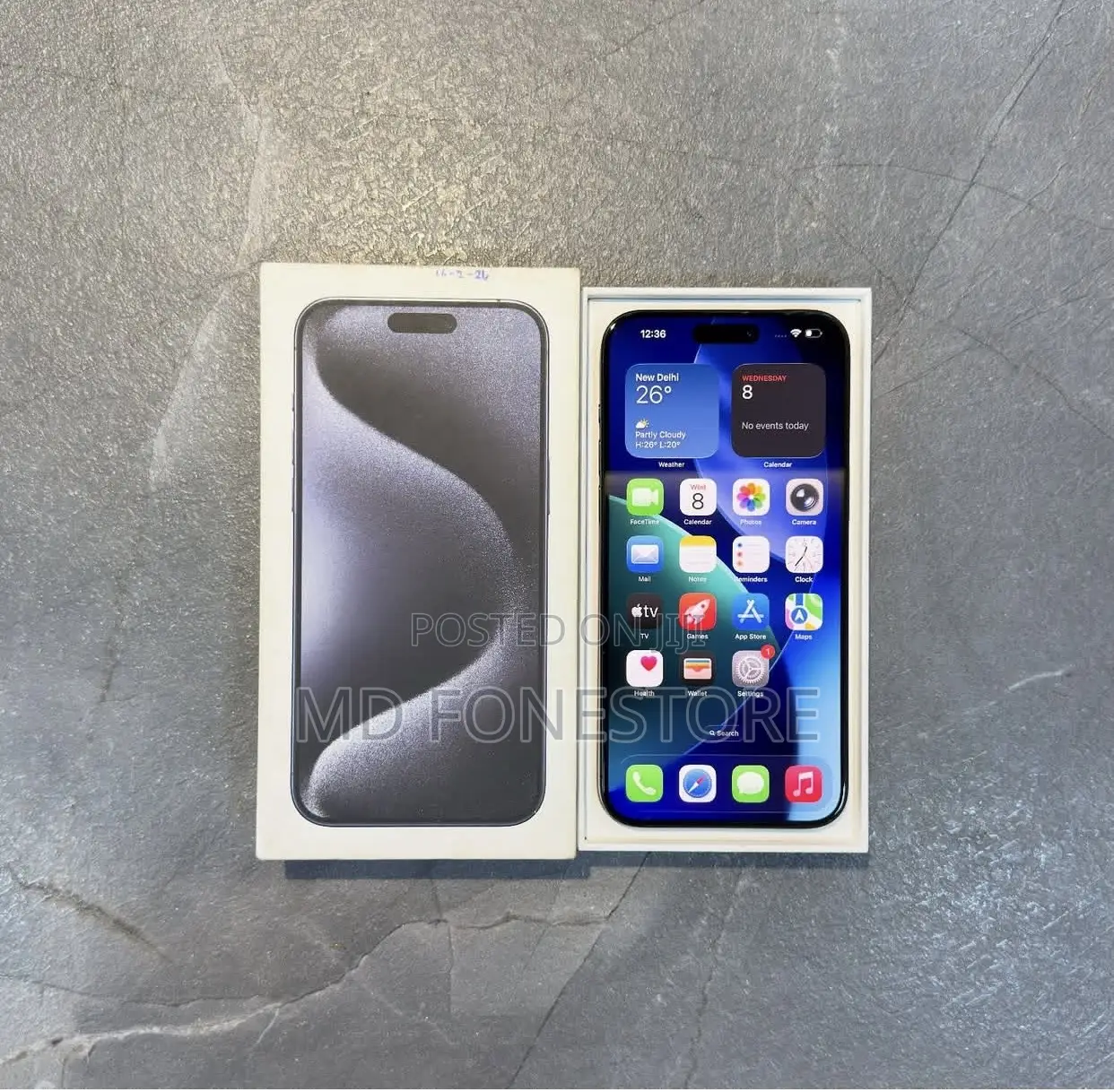 New Apple iPhone 15 Pro Max 256 GB Blue