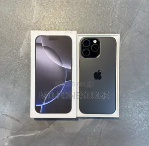 New Apple iPhone 16 Pro Max 256 GB Black