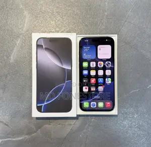 New Apple iPhone 16 Pro Max 256 GB Black