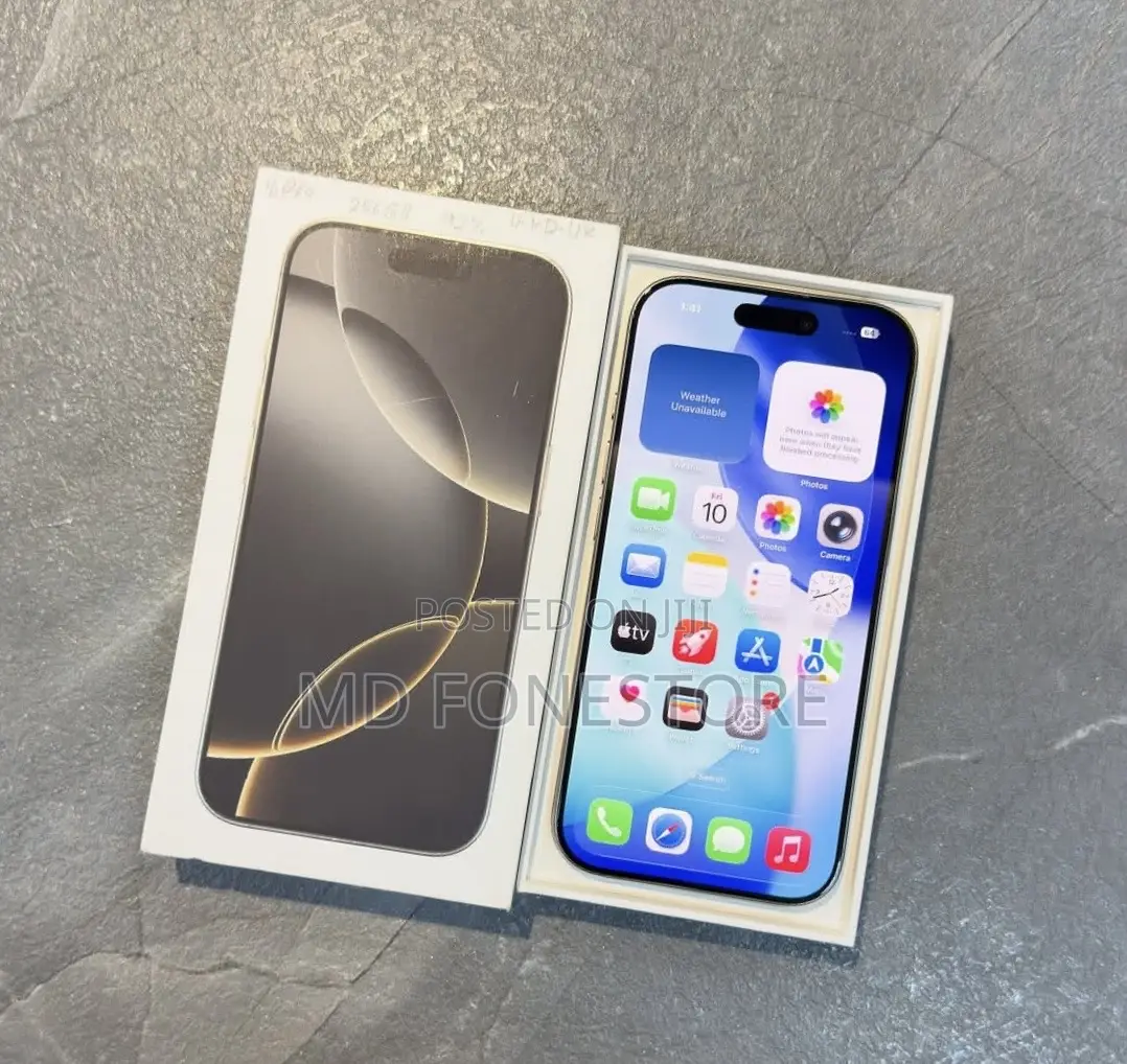 New Apple iPhone 16 Pro 256 GB Silver
