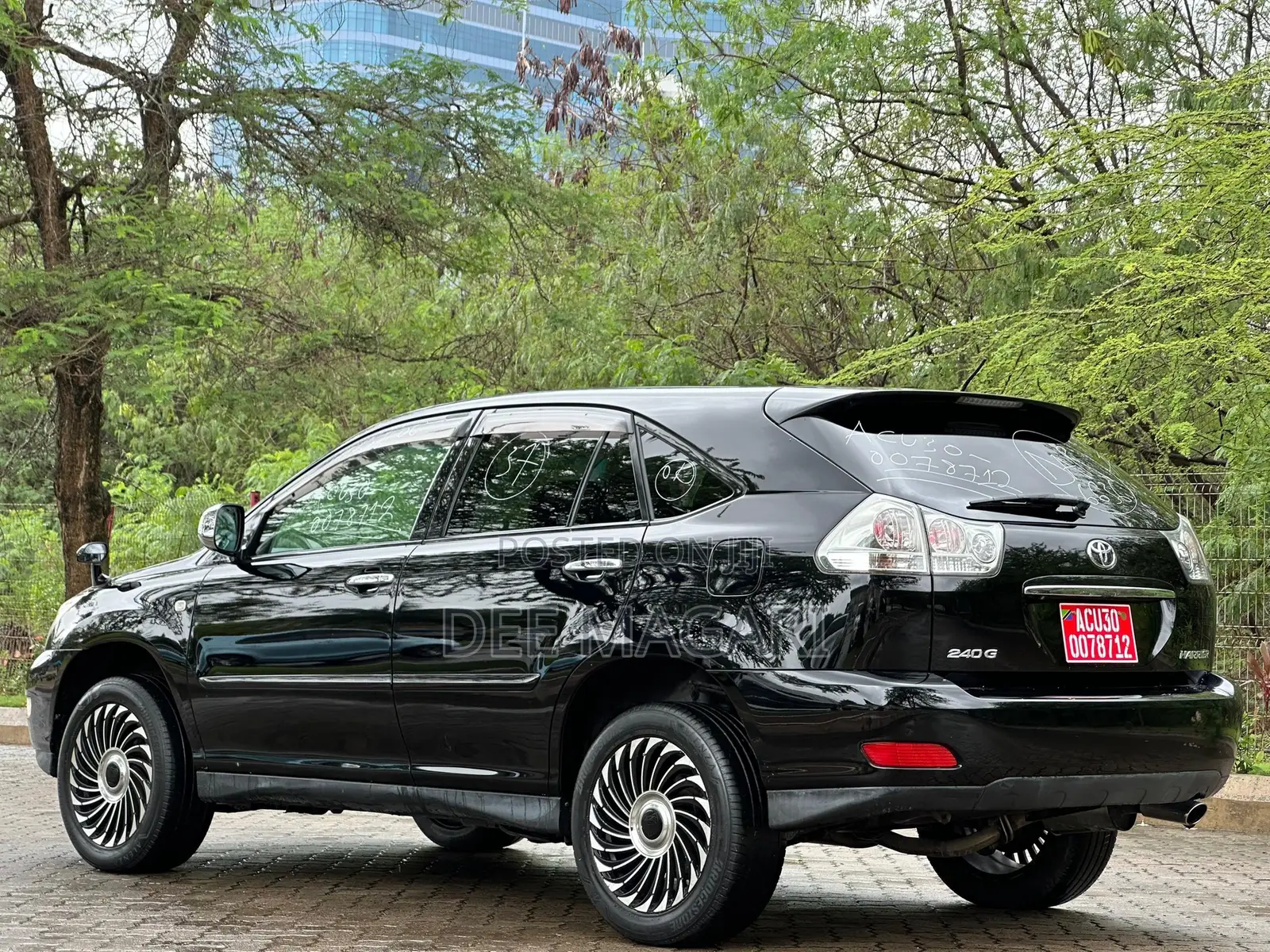 Toyota Harrier 2008 Black