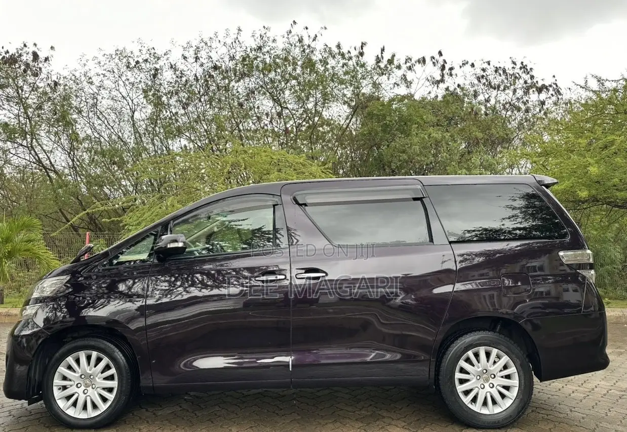 Toyota Vellfire 2008 Maroon