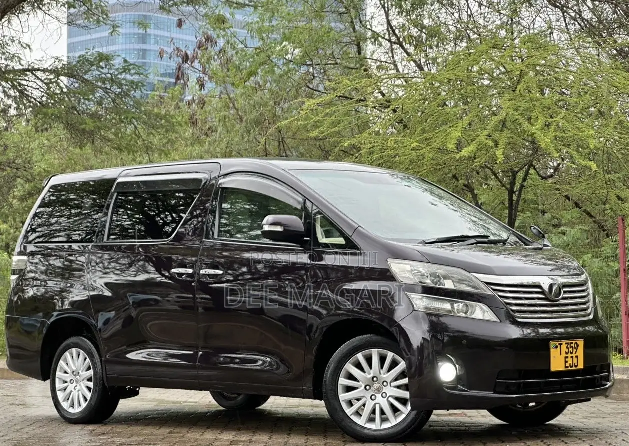 Toyota Vellfire 2008 Maroon