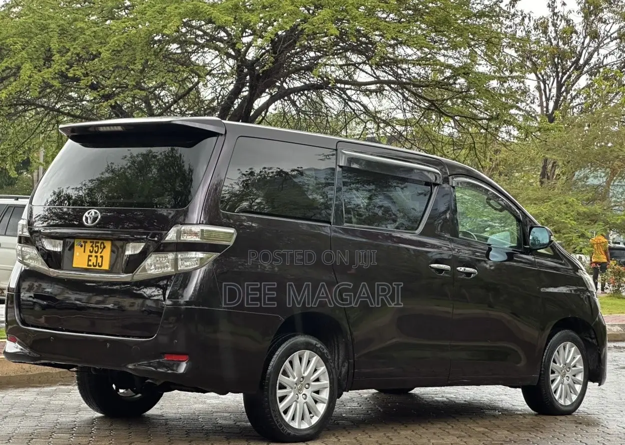 Toyota Vellfire 2008 Maroon