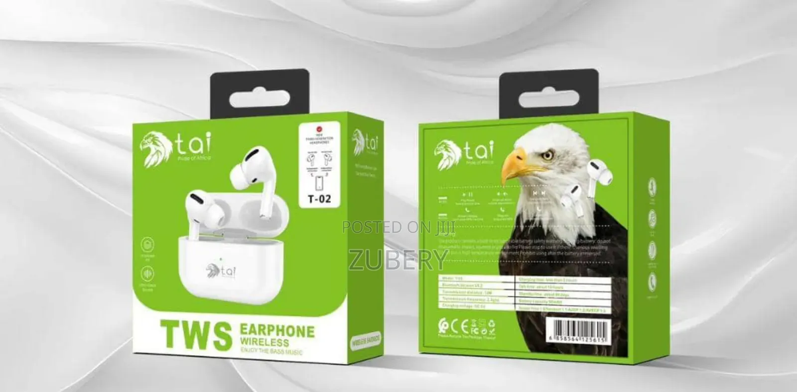 T-02 TWS Earbuds Wireless