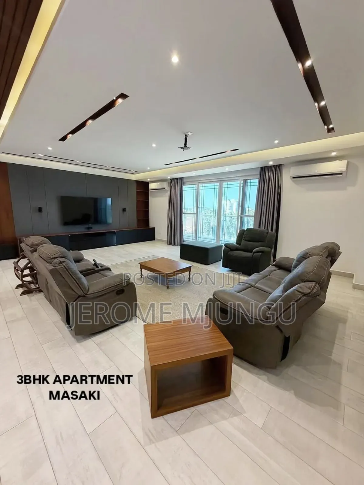 Furnished 3bdrm Apartment in Masaki for rent