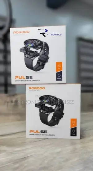 Porodo Pulse Smartwatch With Earbuds