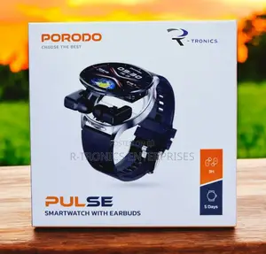 Porodo Pulse Smartwatch With Earbuds