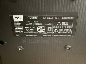 TCL 32" Led Tv Smart Android FHD Frameless Blutooth S5400a