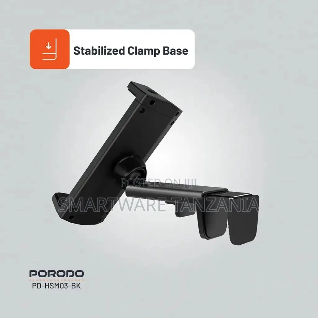 Porodo Universal Adjustable Tablet Phone Mount Hs03 Flexible