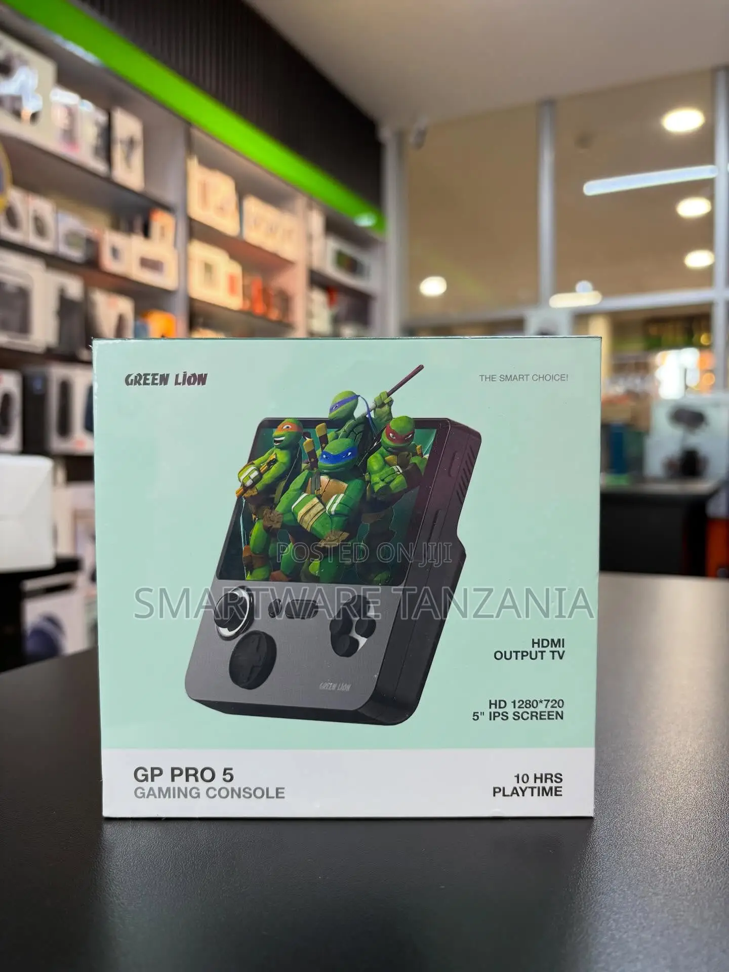 Green Lion Gp Pro 5 Gaming Console Hd 5 Inch 10 Hours Hdmi Tv
