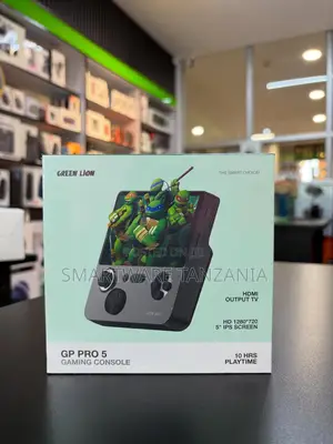 Green Lion Gp Pro 5 Gaming Console Hd 5 Inch 10 Hours Hdmi Tv