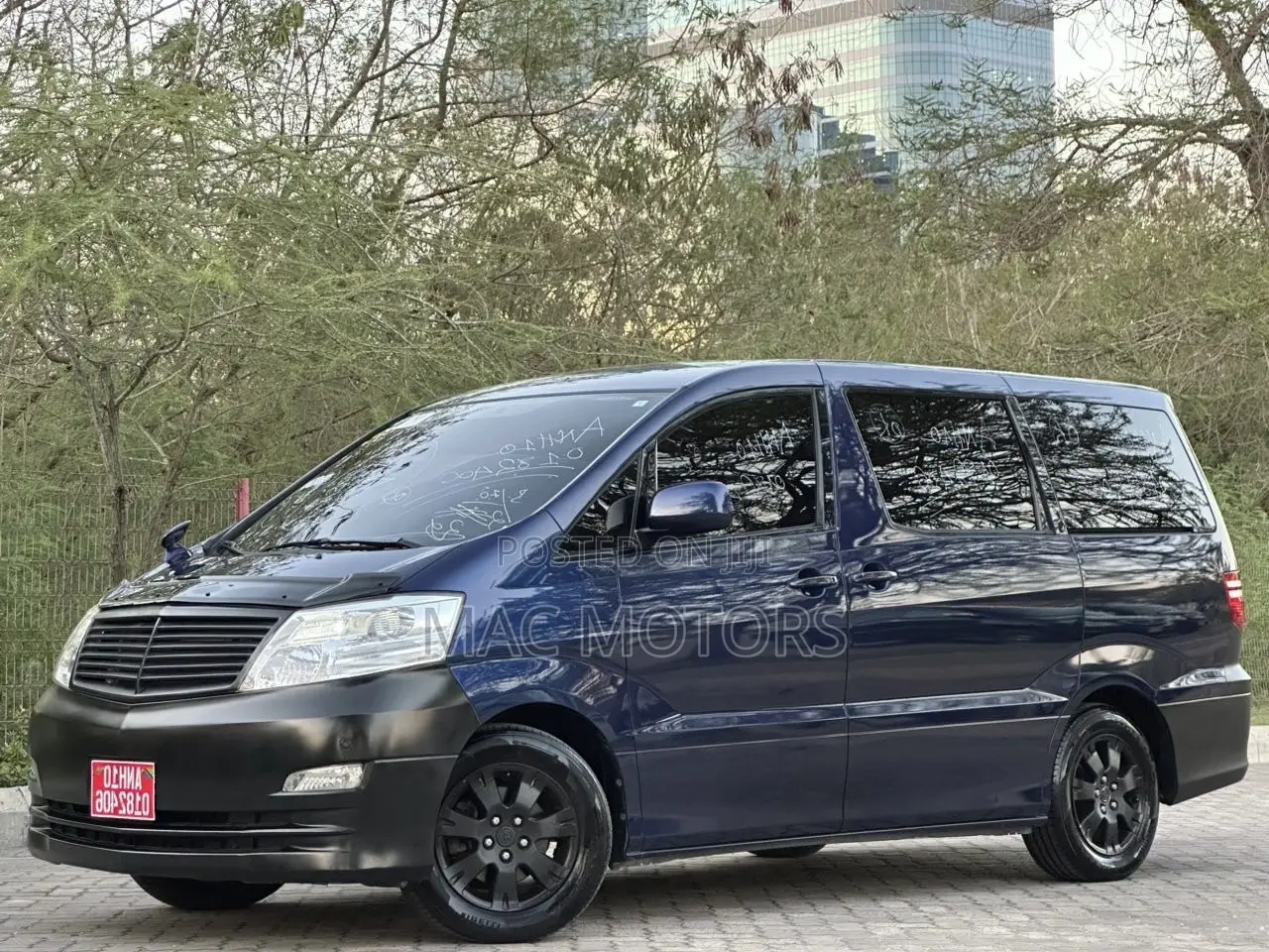 Toyota Alphard 2007 Blue