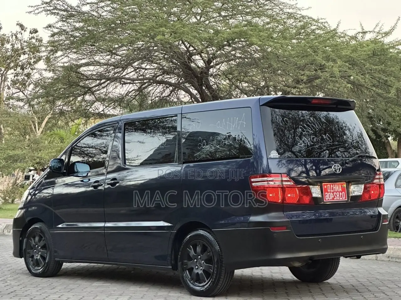 Toyota Alphard 2007 Blue