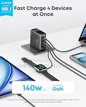 Anker 140w 4-Port Fast Charger