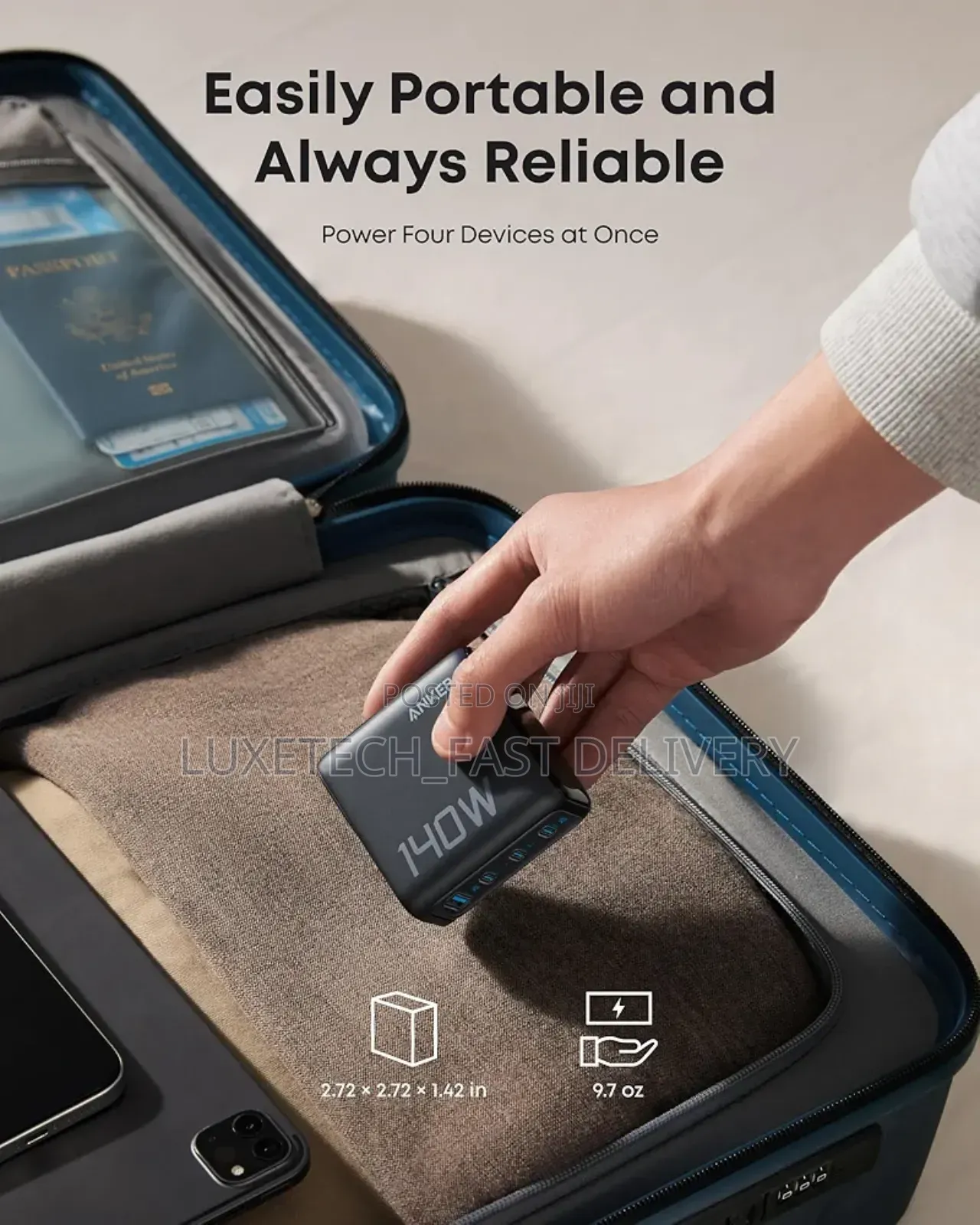 Anker 140w 4-Port Fast Charger