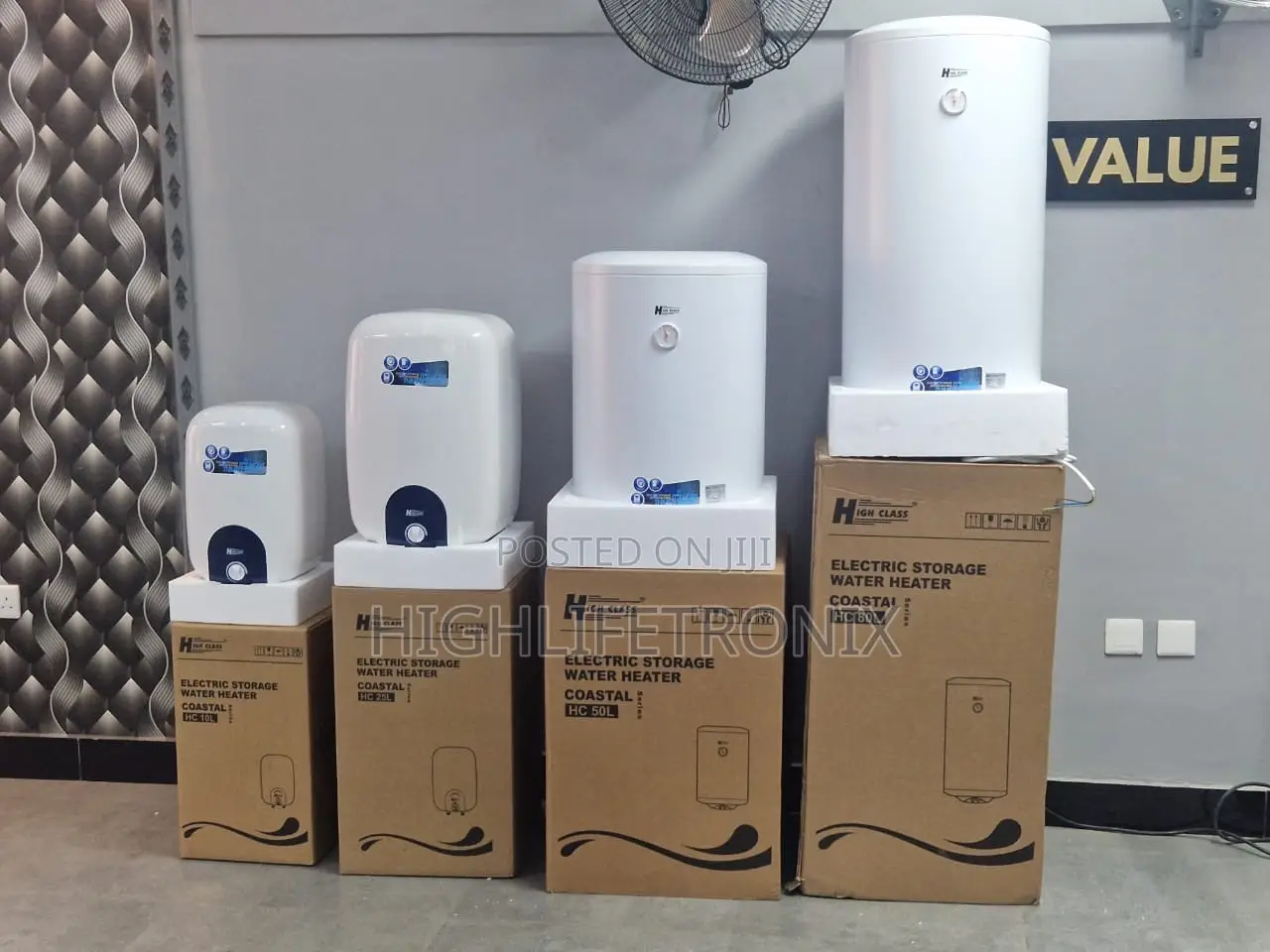 Heater Za Maji Ya Moto 10l to 80l(Water Heater)