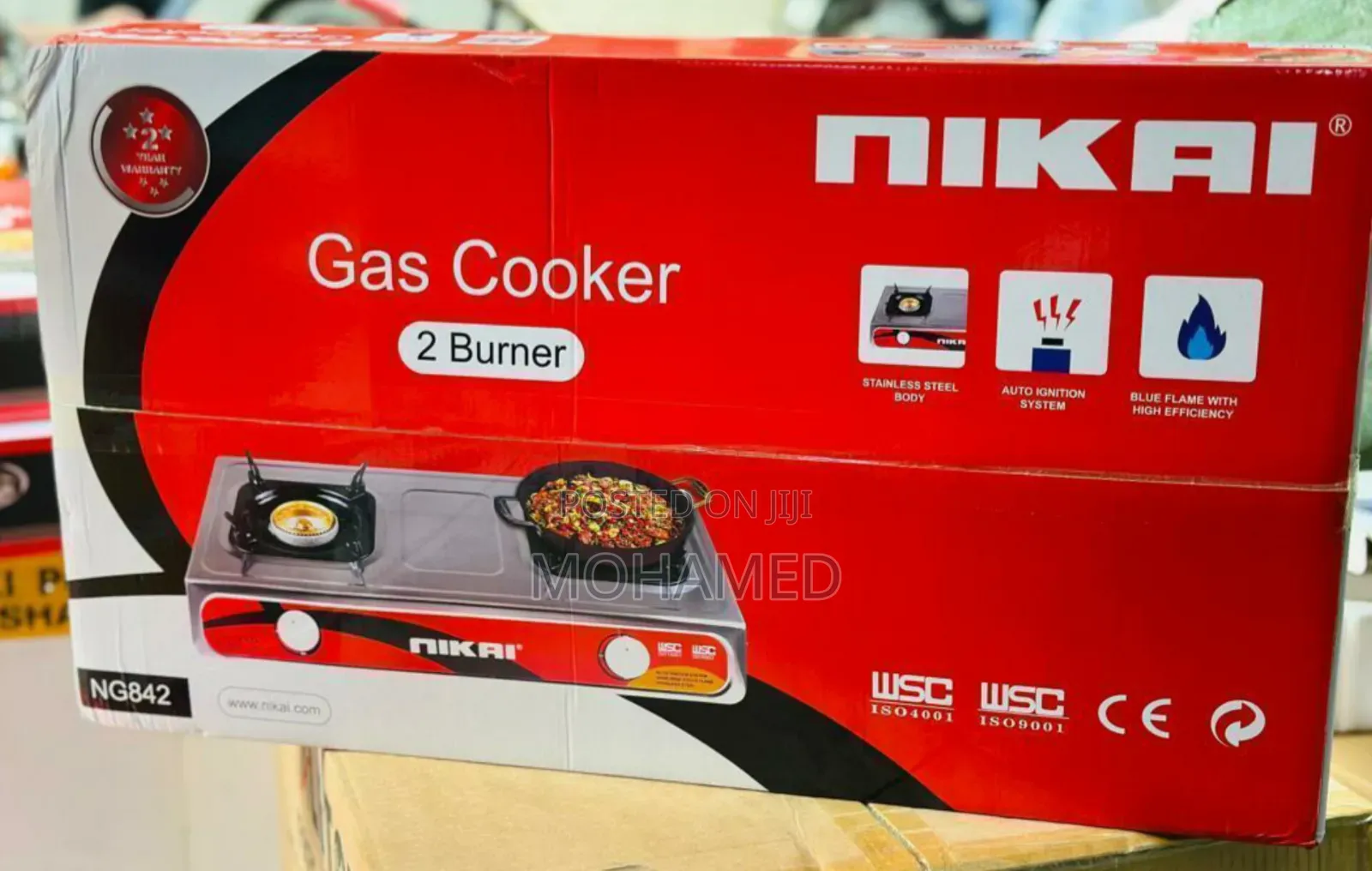 Nikai 2 Burners Imara Sana