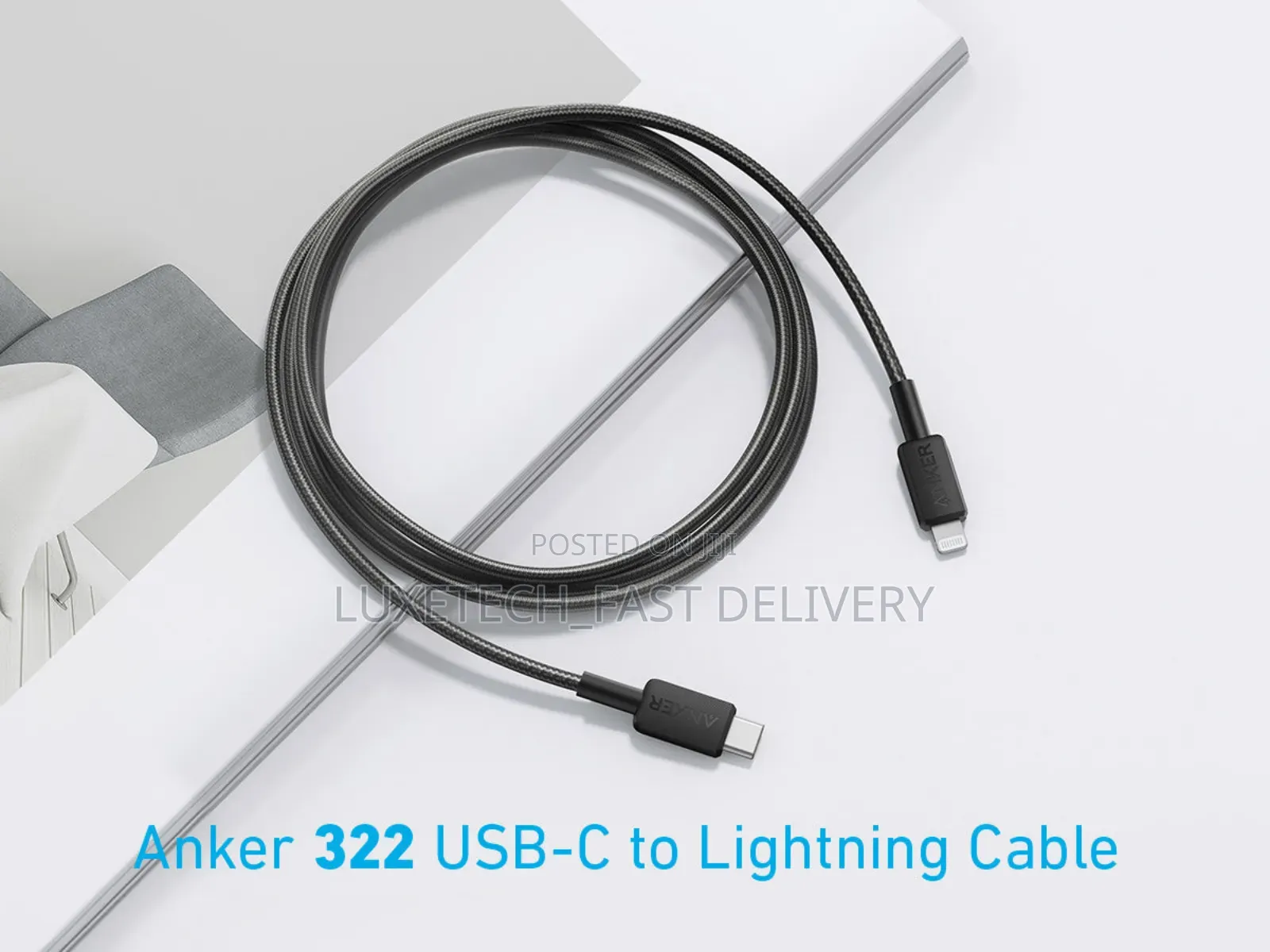 Anker Usb-C to Lightning Cable 1.8 Meters (6 Feet) Original