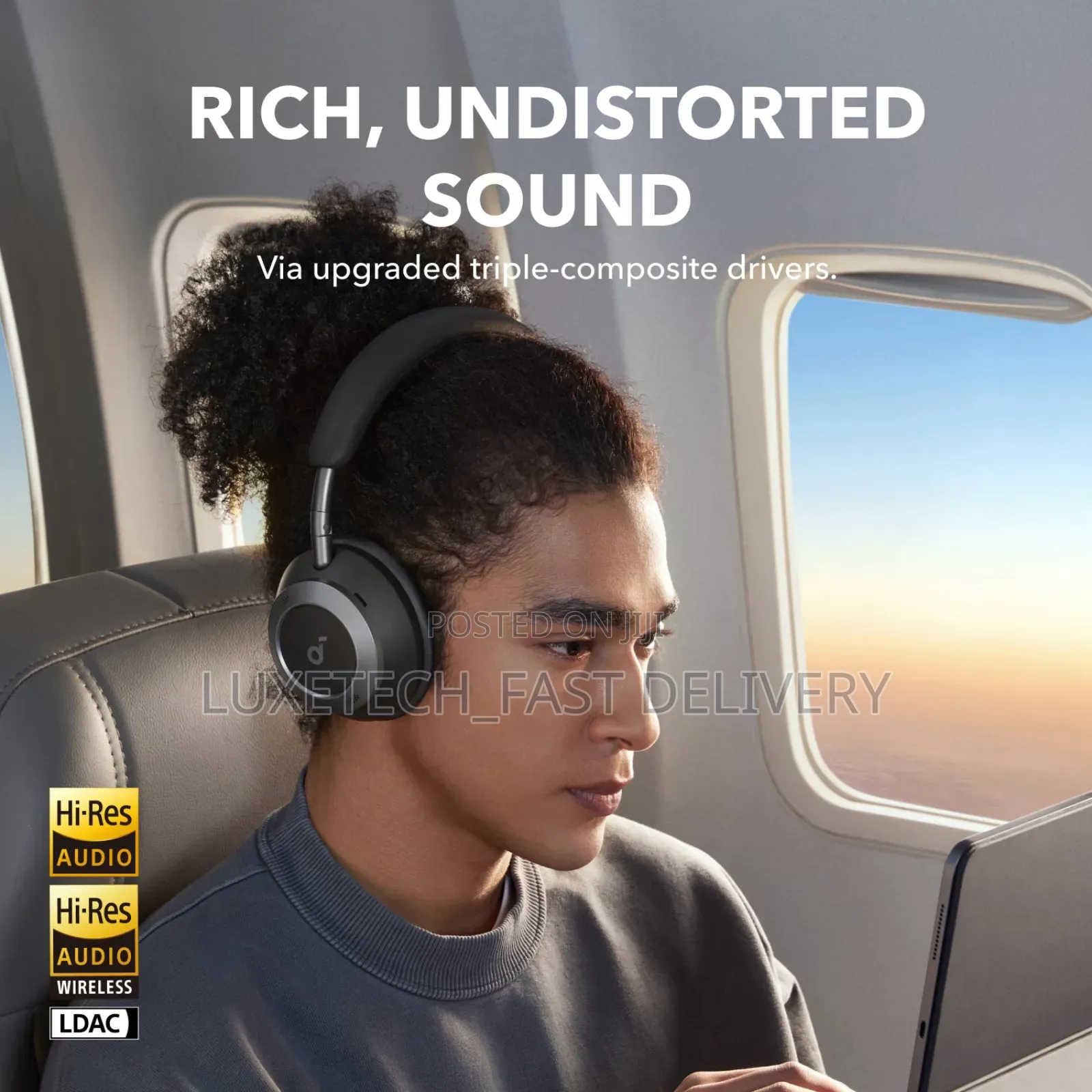 Anker Soundcore Space One Pro Wireless Headphones Noise Cancellation
