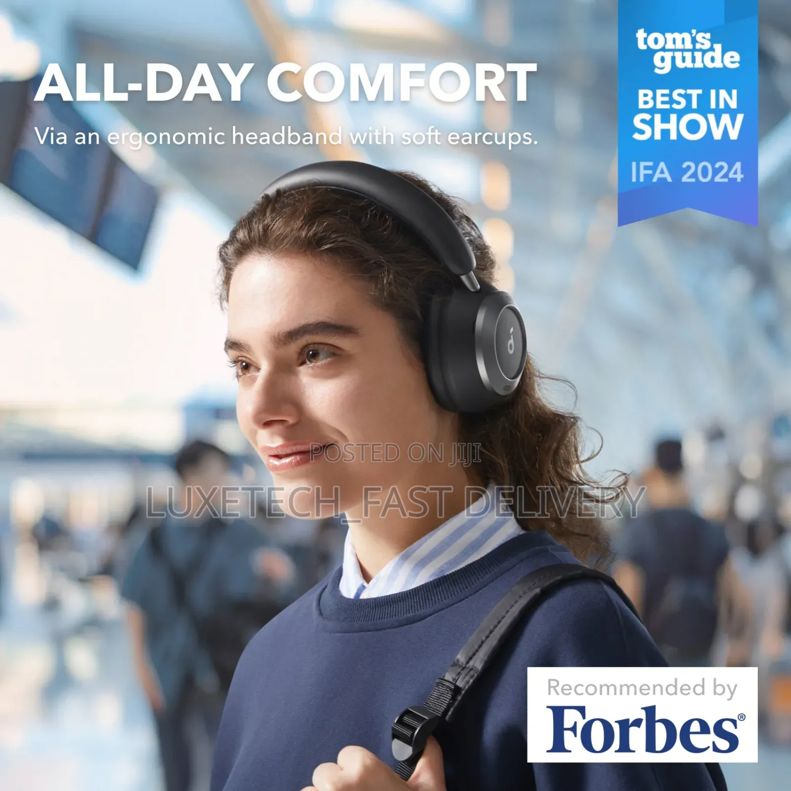 Anker Soundcore Space One Pro Wireless Headphones Noise Cancellation
