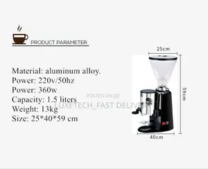 Commercial Coffee Grinder 1.5l