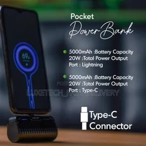 Green Lion Pocket Power Bank 5000mah Pd 20w With Type-C Connector