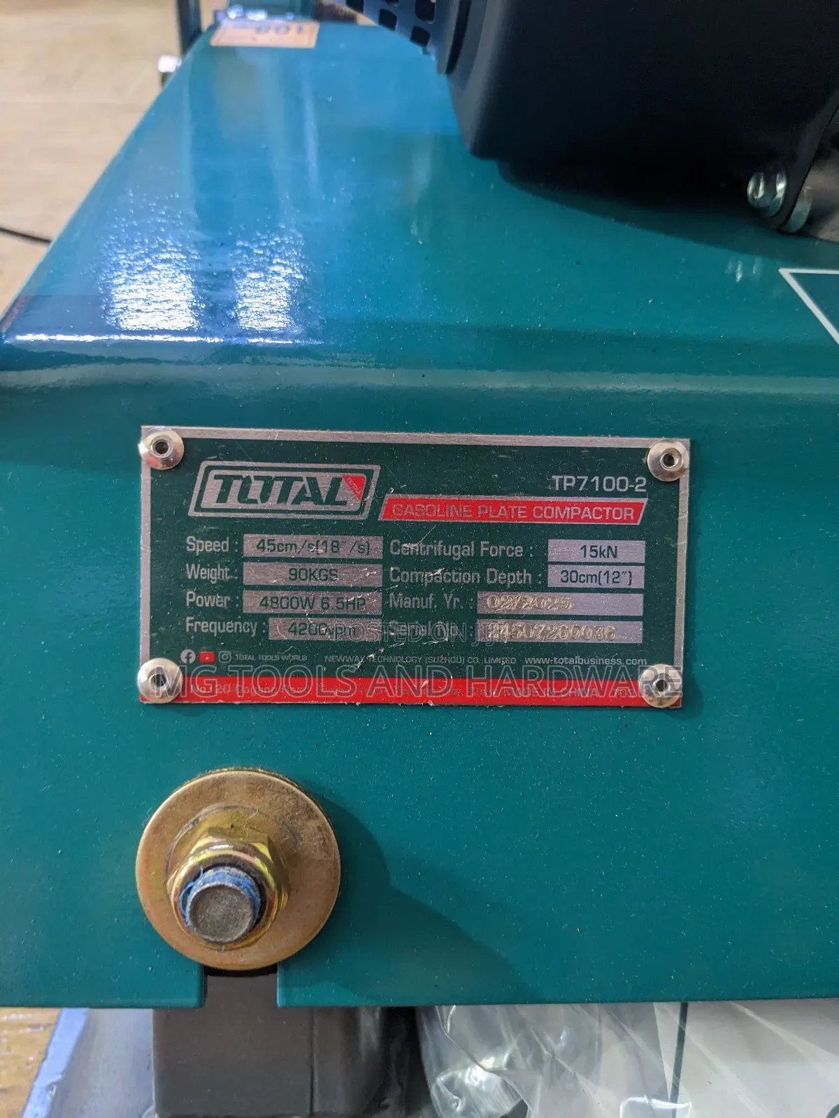 Gasoline Plate Compactor