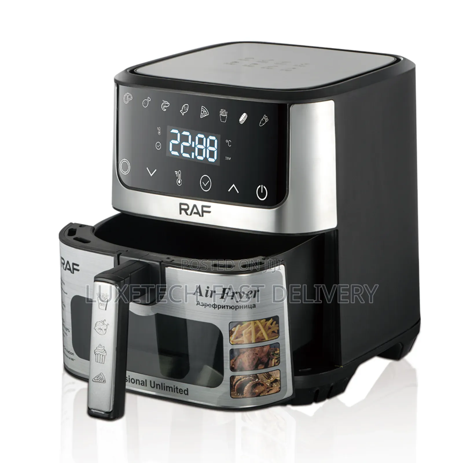 Raf R.5350 Air Fryer 6.5 Liters