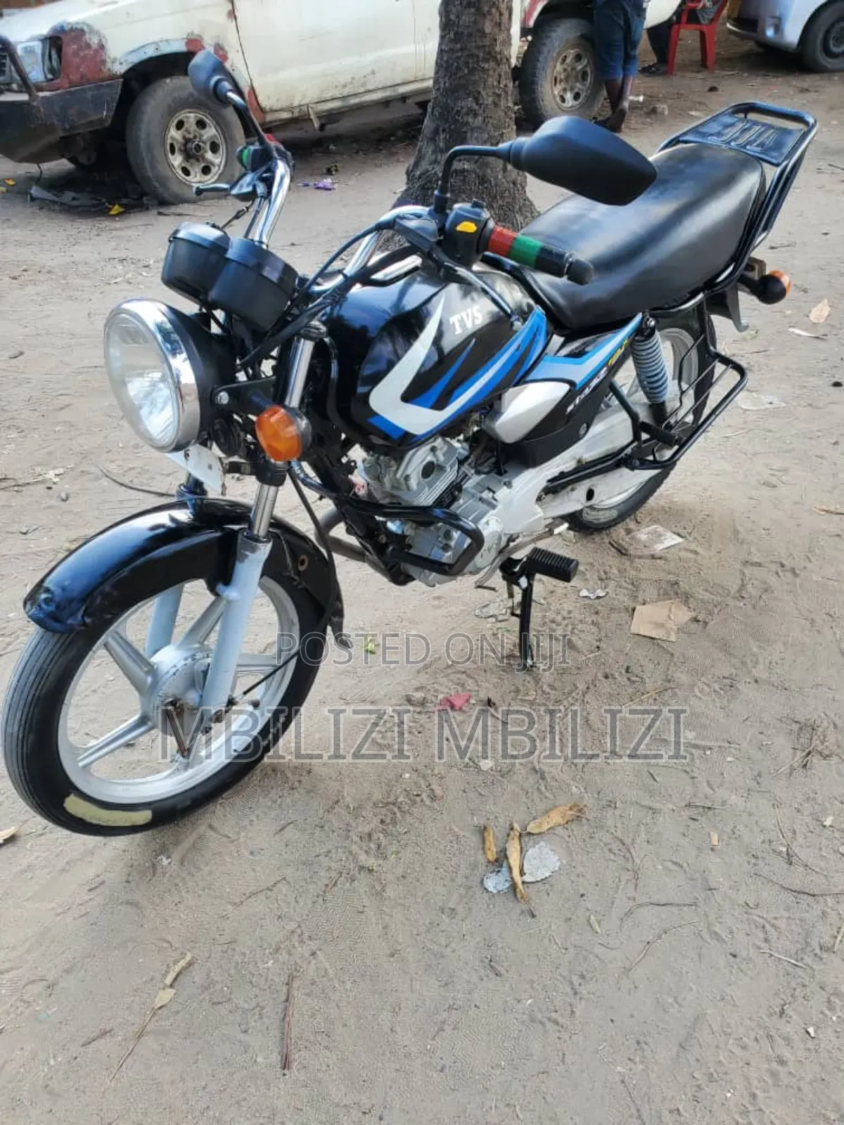 TVS HLX 125 2025 Black