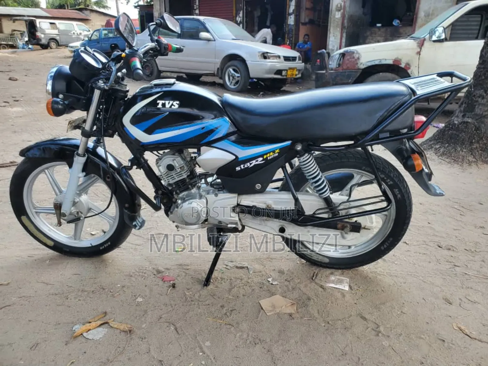 TVS HLX 125 2025 Black